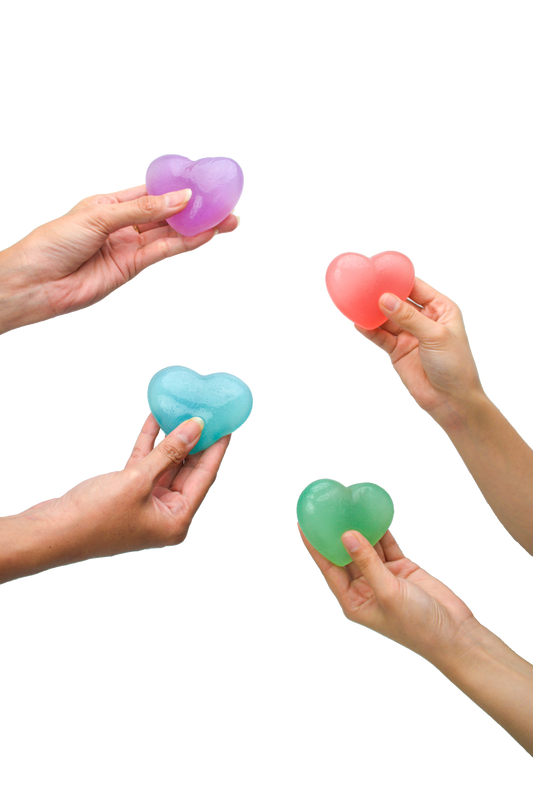 Jellzy jelly heart cleansers, the first step of a gentle routine